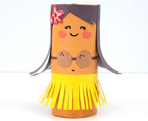 DIY Papierhandtuchrollen Basteln