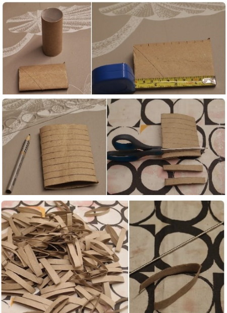 DIY Papierhandtuchrollen Basteln