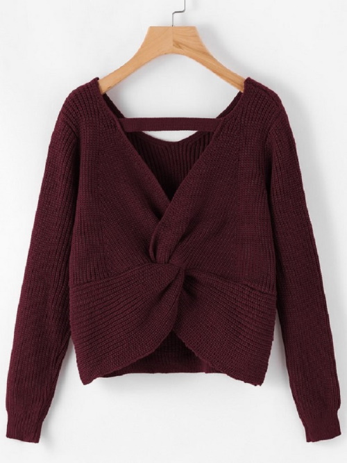 Mit Nadeln gestrickter Damenpullover. Schemata und Beschreibung, Modelle, Meisterklasse