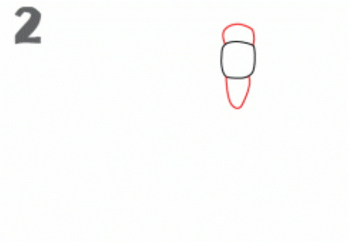 Libelle zeichnen für Kinder mit Bleistift Schritt für Schritt