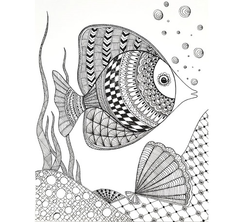 Zentangle-Muster für Anfänger Schritt für Schritt, Diagramme
