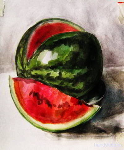 Dekorative Stillleben in verschiedenen Stilen, ungewöhnliche Gouache, Grafiken, schwarz und weiß