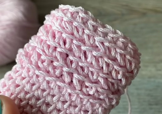 Doppelhäkeln und Einzelhäkeln. Strickanleitung, Muster, Symbole