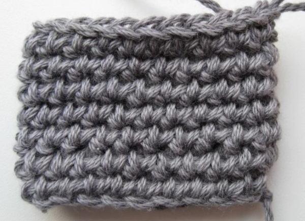 Doppelhäkeln und Einzelhäkeln. Strickanleitung, Muster, Symbole