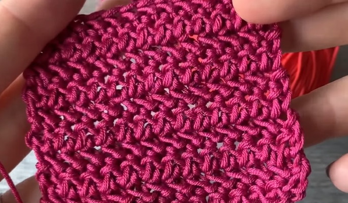 Doppelhäkeln und Einzelhäkeln. Strickanleitung, Muster, Symbole