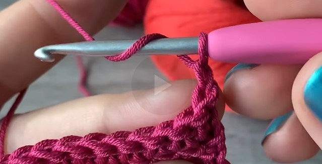 Doppelhäkeln und Einzelhäkeln. Strickanleitung, Muster, Symbole