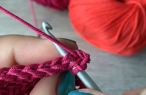 Doppelhäkeln und Einzelhäkeln. Strickanleitung, Muster, Symbole