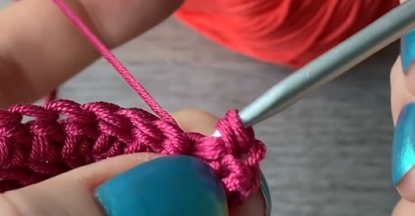 Doppelhäkeln und Einzelhäkeln. Strickanleitung, Muster, Symbole