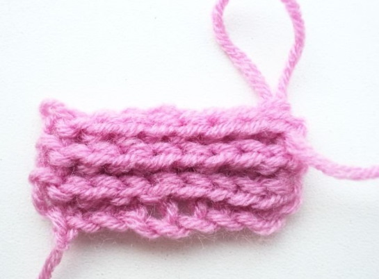 Doppelhäkeln und Einzelhäkeln. Strickanleitung, Muster, Symbole