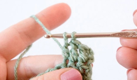 Doppelhäkeln und Einzelhäkeln. Strickanleitung, Muster, Symbole