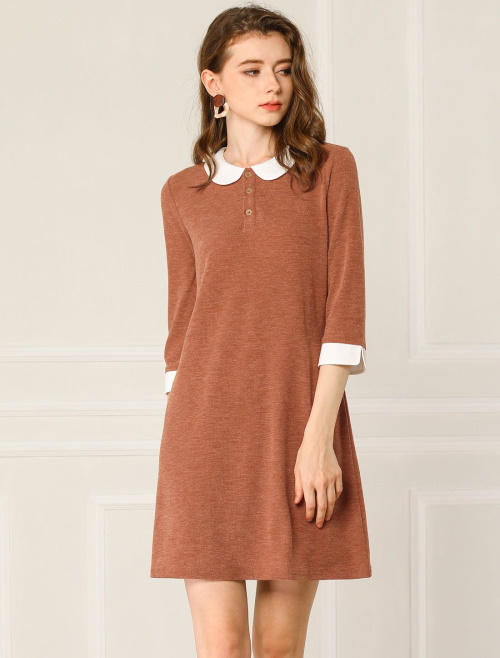 Types of collars of women's dresses. Names, photos