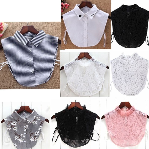 Types of collars of women's dresses. Names, photos