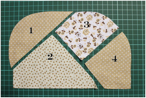Japanisches Patchwork für Anfänger. Schritt-für-Schritt-Diagramme