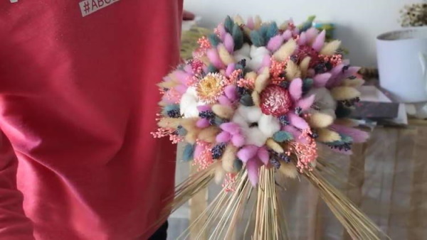 Sträuße aus getrockneten Blumen. Fotos, DIY-Kompositionen für Anfänger