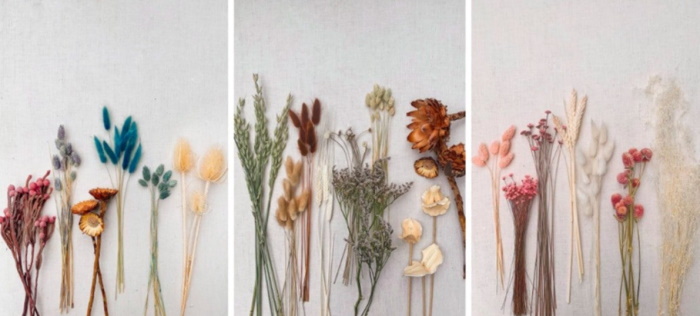 Sträuße aus getrockneten Blumen. Fotos, DIY-Kompositionen für Anfänger