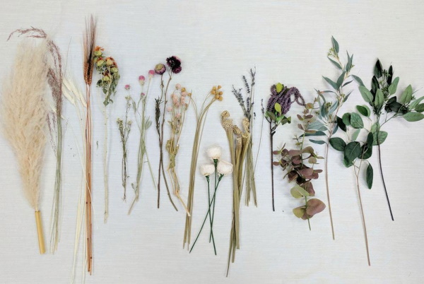 Sträuße aus getrockneten Blumen. Fotos, DIY-Kompositionen für Anfänger