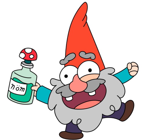 Gnome zeichnen für Kinder mit Bleistift Schritt für Schritt
