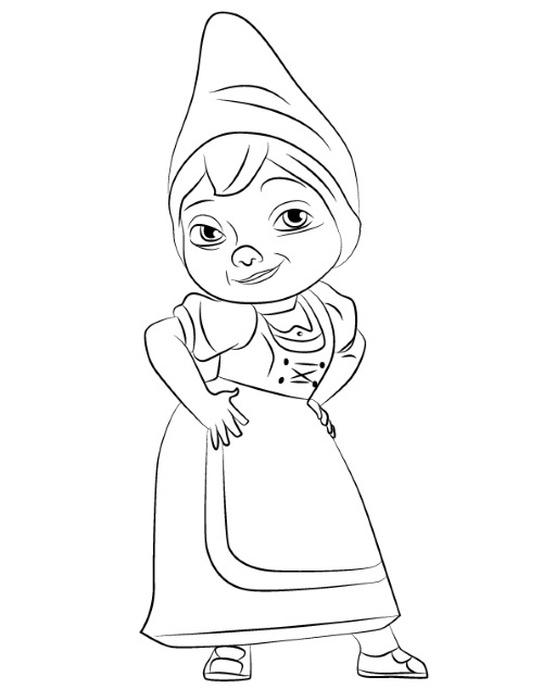 Gnome zeichnen für Kinder mit Bleistift Schritt für Schritt
