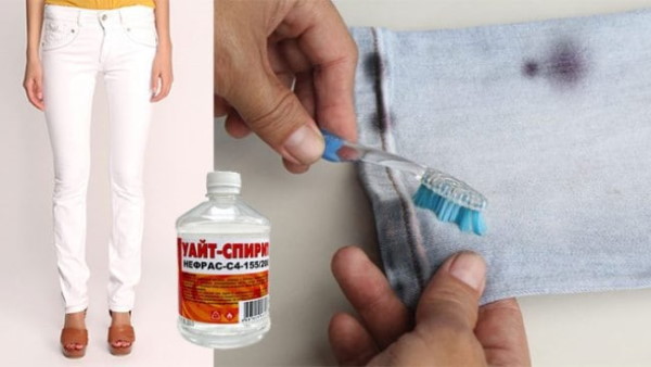 So entfernen Sie Farbe aus Jeans, wie Sie sie entfernen, waschen