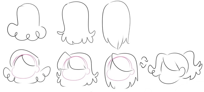 Cartoon-Stil zum Zeichnen von Menschen. Vollständige Zeichnungen, Tutorials