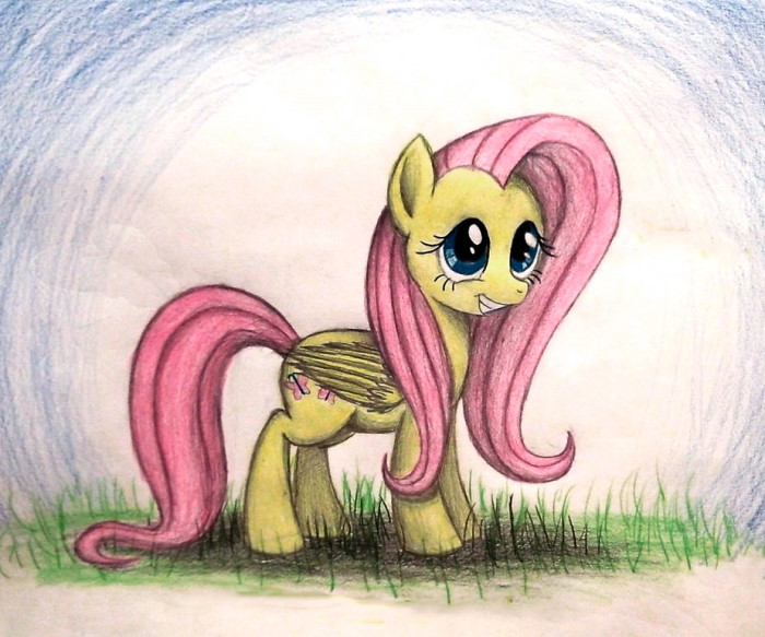 Pony-Kunst zum einfachen Kopieren in voller Länge