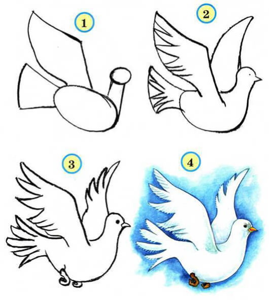 Zeichnungen mit Militärmotiven für Kinder der Klassen 1-2-3-4-5