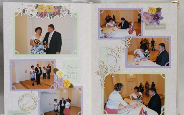 DIY-Fotoecken. Papiervorlage, Scrapbooking