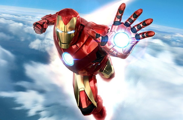 Iron Man: Einfache Bleistiftzeichnung