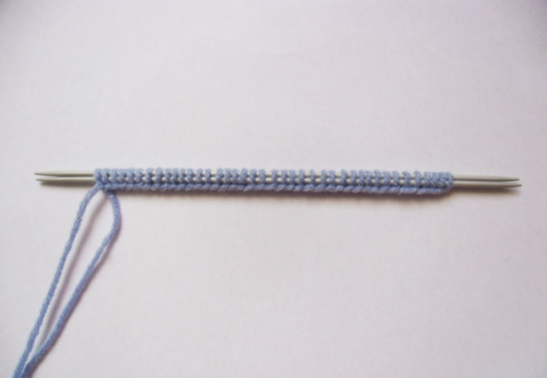 Fäustlinge gestrickt. Muster mit Beschreibungen zum Stricken mit Zöpfen, durchbrochenen, langen