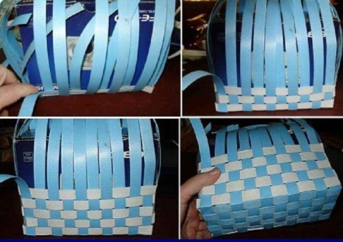 DIY-Weben aus Plastikflaschen für Anfänger