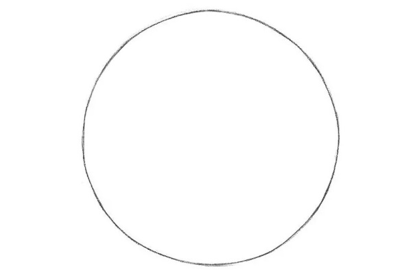 Schritt für Schritt einen Ball mit Bleistift und Schatten zeichnen