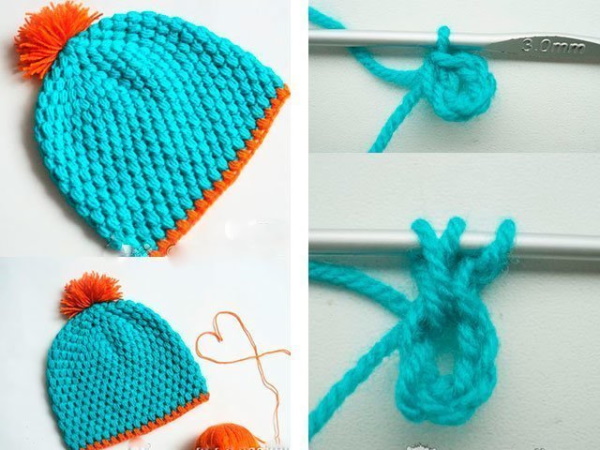 Stricken für Kinder bis zu einem Jahr mit Stricknadeln, Häkelnadel, für Jungen, Mädchen. Schemata