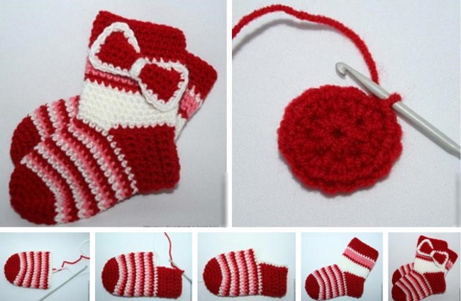 Stricken für Kinder bis zu einem Jahr mit Stricknadeln, Häkelnadel, für Jungen, Mädchen. Schemata