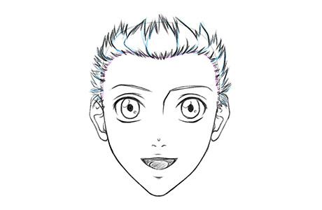 Anime-Frisuren für Mädchen. Wie man mit langen, kurzen und mittellangen Haaren zeichnet