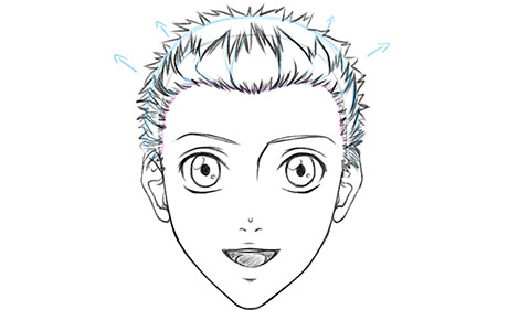 Anime-Frisuren für Mädchen. Wie man mit langen, kurzen und mittellangen Haaren zeichnet