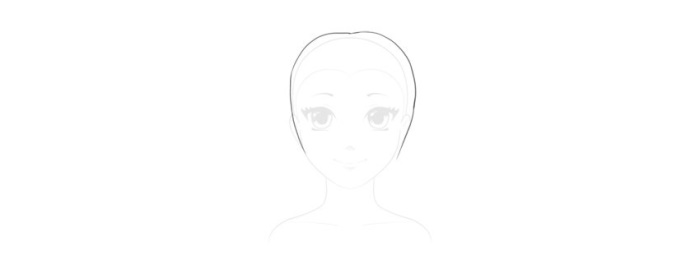 Anime-Frisuren für Mädchen. Wie man mit langen, kurzen und mittellangen Haaren zeichnet