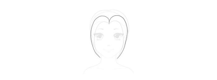 Anime-Frisuren für Mädchen. Wie man mit langen, kurzen und mittellangen Haaren zeichnet