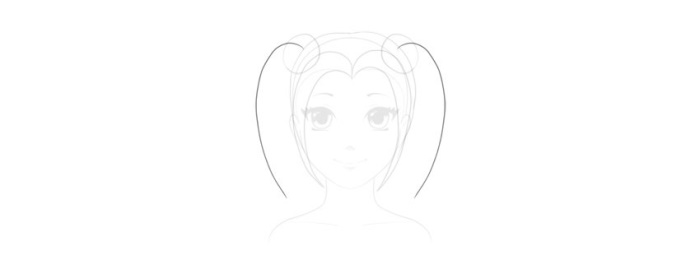 Anime-Frisuren für Mädchen. Wie man mit langen, kurzen und mittellangen Haaren zeichnet