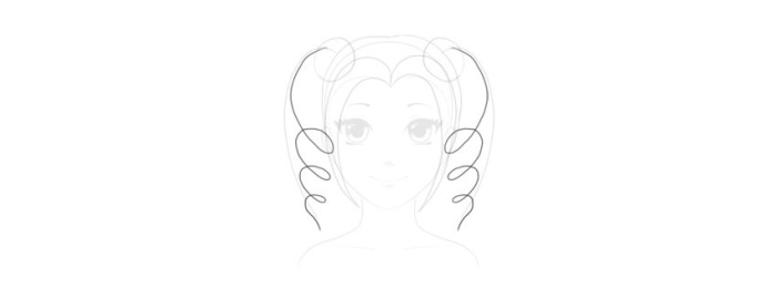 Anime-Frisuren für Mädchen. Wie man mit langen, kurzen und mittellangen Haaren zeichnet