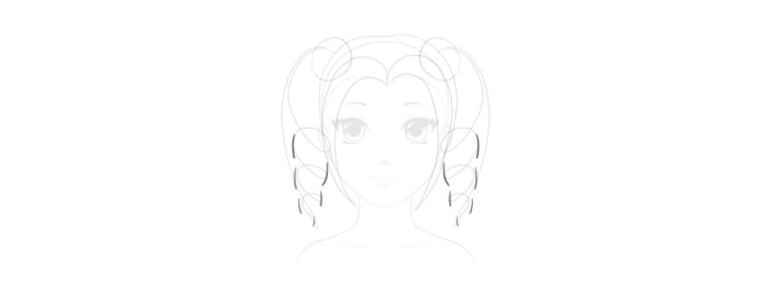 Anime-Frisuren für Mädchen. Wie man mit langen, kurzen und mittellangen Haaren zeichnet