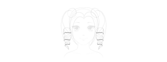 Anime-Frisuren für Mädchen. Wie man mit langen, kurzen und mittellangen Haaren zeichnet