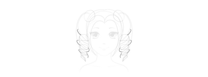 Anime-Frisuren für Mädchen. Wie man mit langen, kurzen und mittellangen Haaren zeichnet