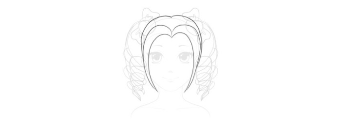 Anime-Frisuren für Mädchen. Wie man mit langen, kurzen und mittellangen Haaren zeichnet