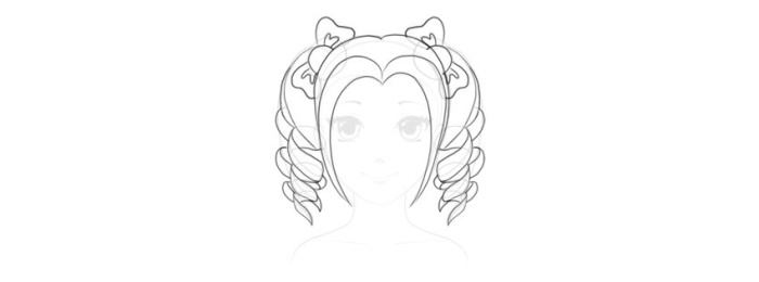 Anime-Frisuren für Mädchen. Wie man mit langen, kurzen und mittellangen Haaren zeichnet