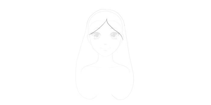 Anime-Frisuren für Mädchen. Wie man mit langen, kurzen und mittellangen Haaren zeichnet