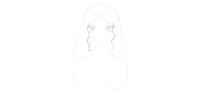 Anime-Frisuren für Mädchen. Wie man mit langen, kurzen und mittellangen Haaren zeichnet