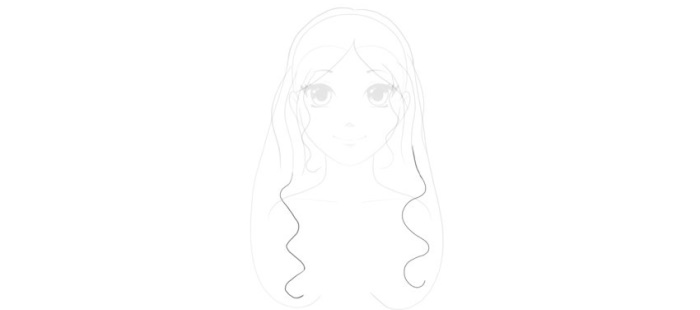 Anime-Frisuren für Mädchen. Wie man mit langen, kurzen und mittellangen Haaren zeichnet