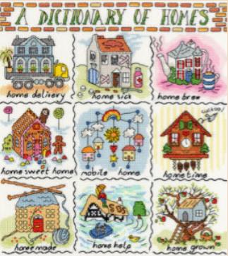 Bothy Threads-Sets, Kreuzstichmuster