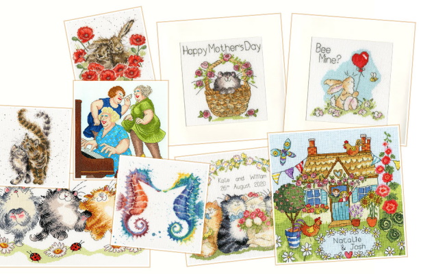 Bothy Threads-Sets, Kreuzstichmuster