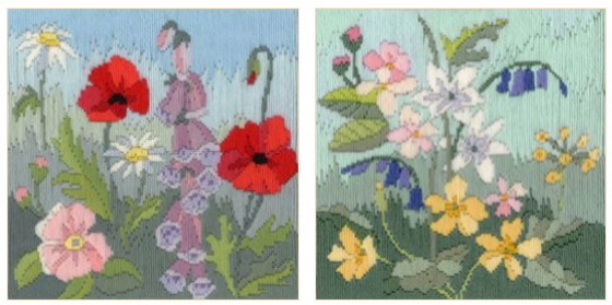 Bothy Threads-Sets, Kreuzstichmuster